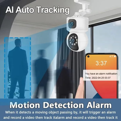 WIFI CCTV with 2 Camera – V380 Pro wifi smart camera