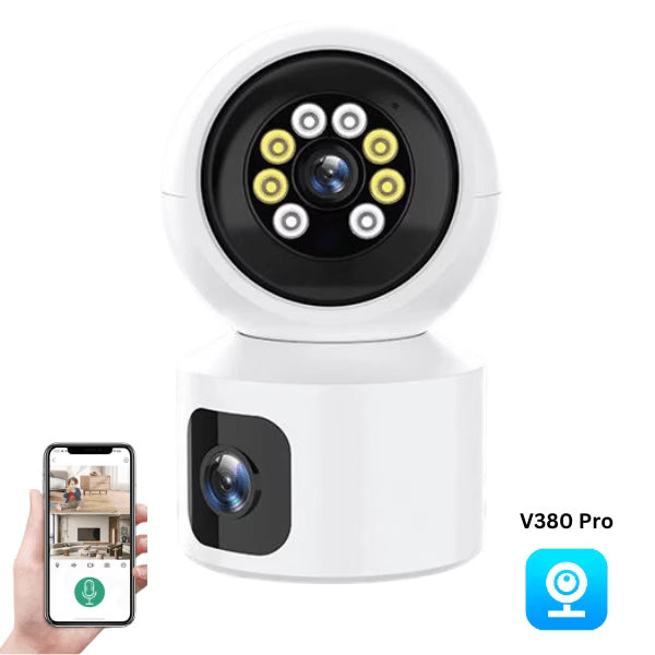 WIFI CCTV with 2 Camera – V380 Pro wifi smart camera